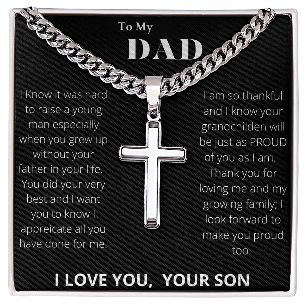 To My Dad - Love Son (Engravable)