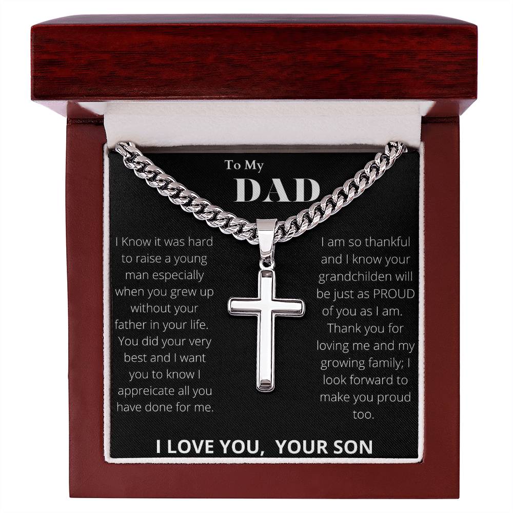 To My Dad - Love Son (Engravable)