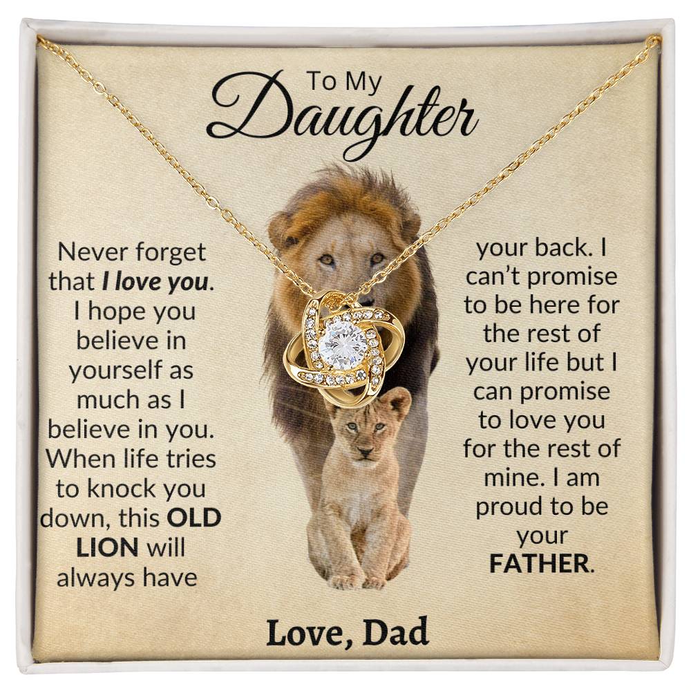 To My Daughter - I Will Always Have Your Back