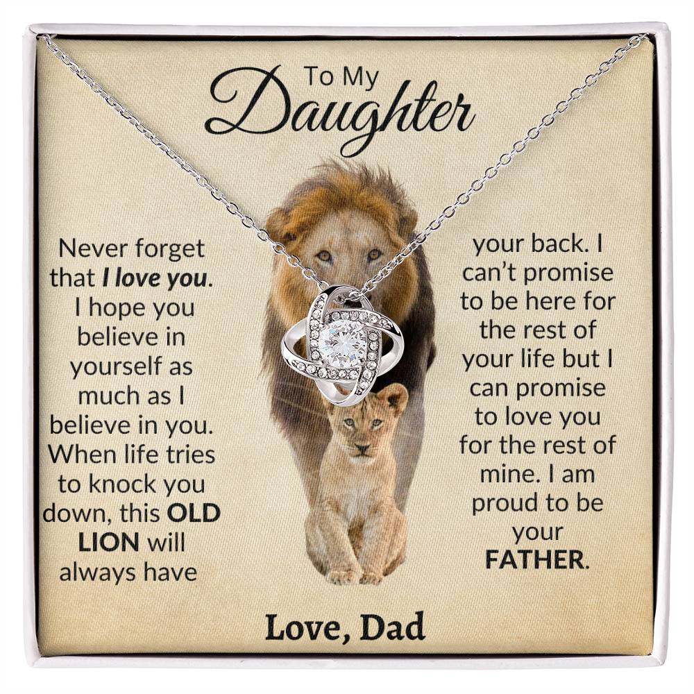 To My Daughter - I Will Always Have Your Back