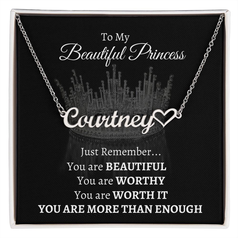 To My Beautiful Princess - Remember You Are More Than Enough
