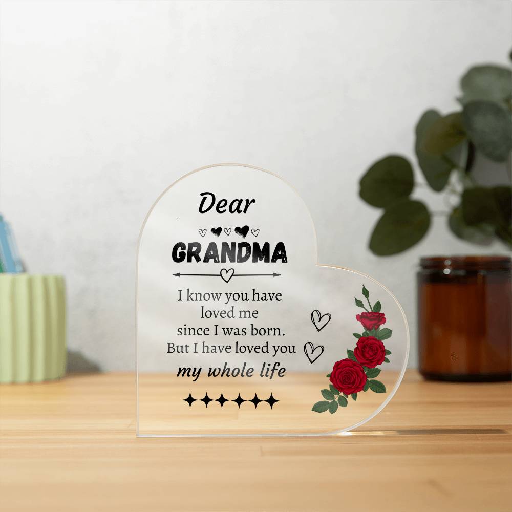 Dear Grandma - I Love You