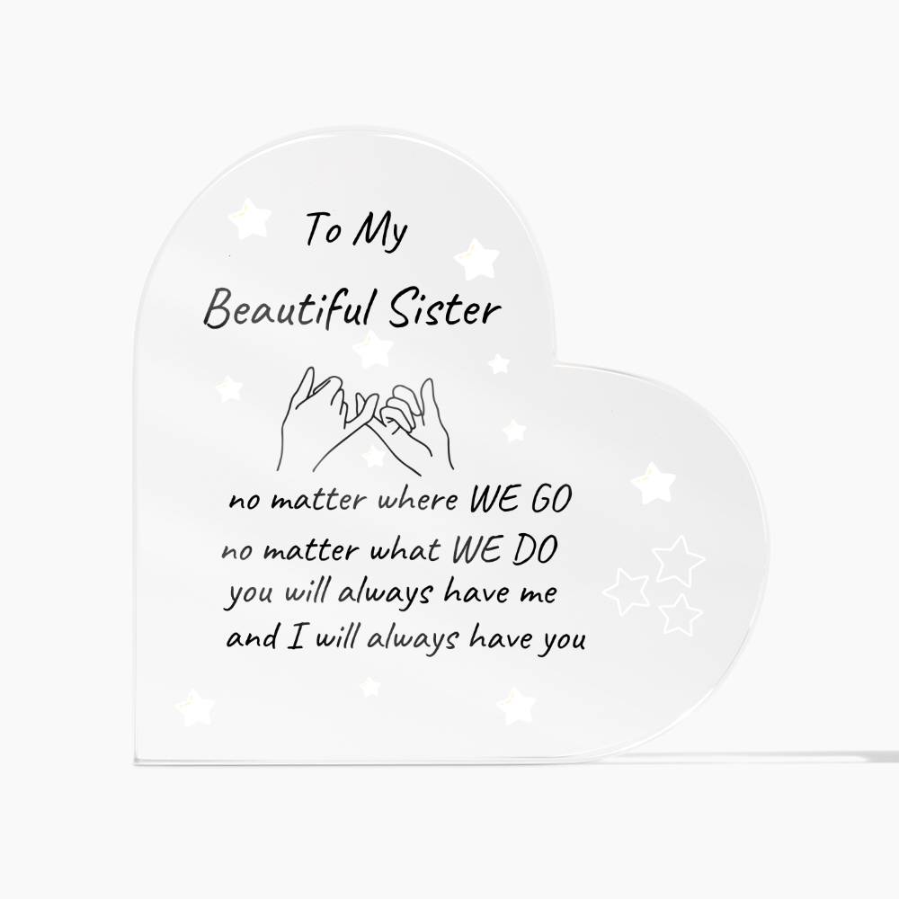 To My Beautiful Sister