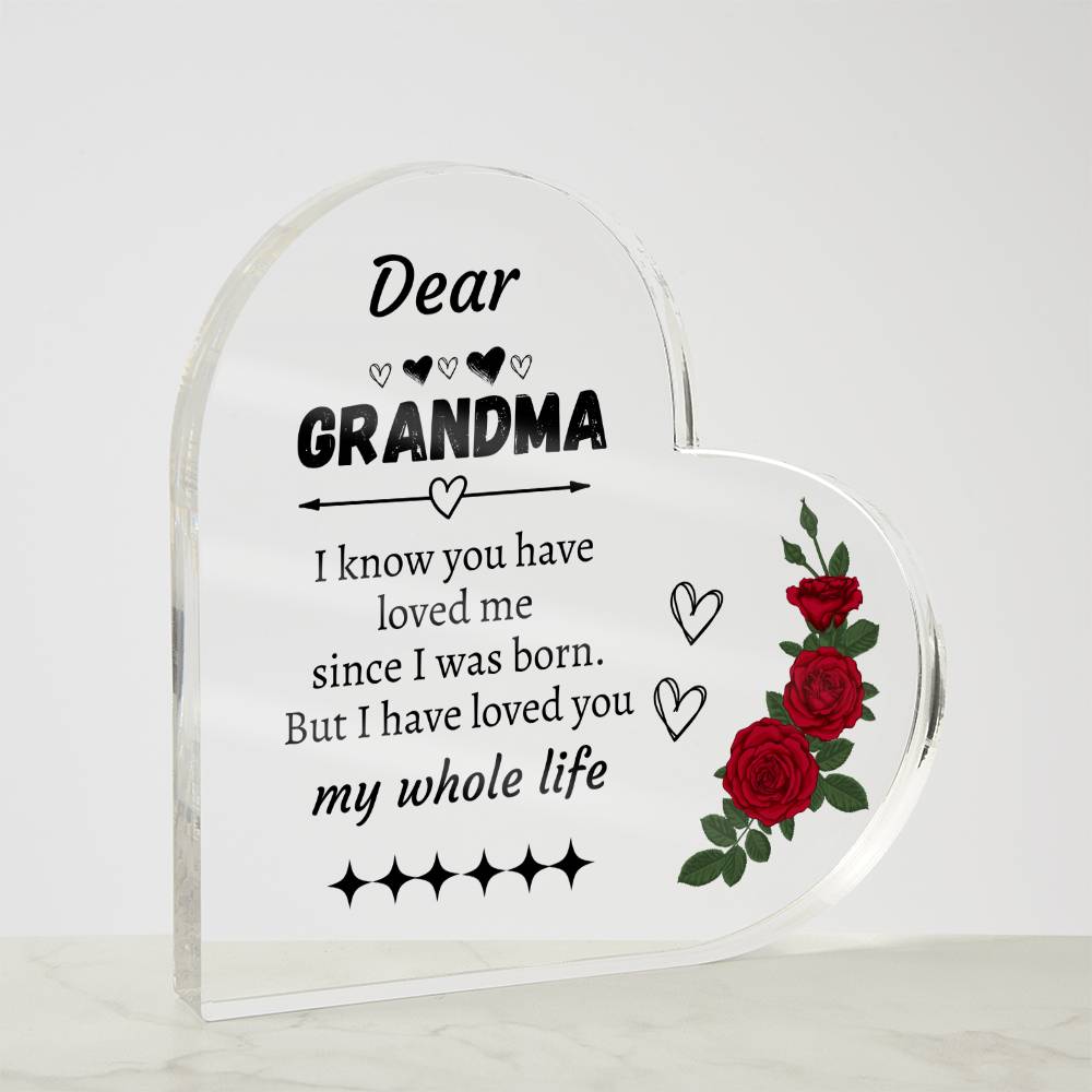 Dear Grandma - I Love You