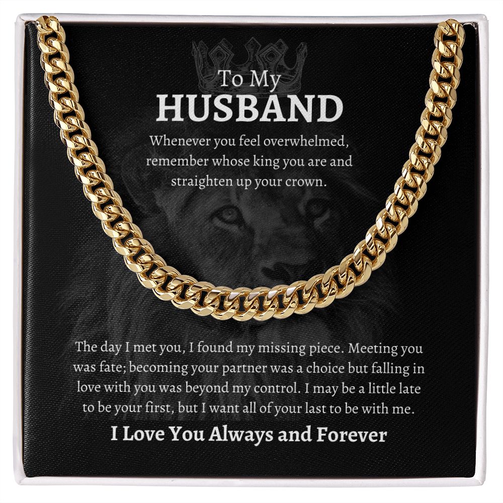 To My Husband - Straighten Your Crown