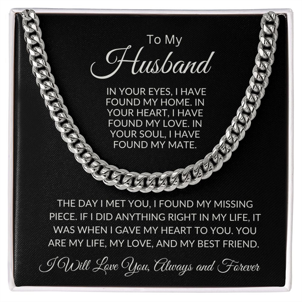 To My Husband - I Love You