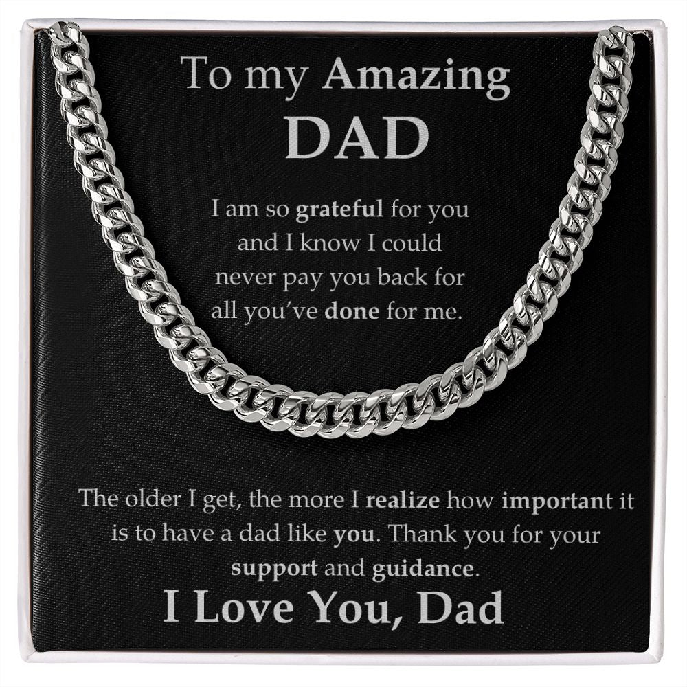 To My Amazing Dad - I Love You Dad