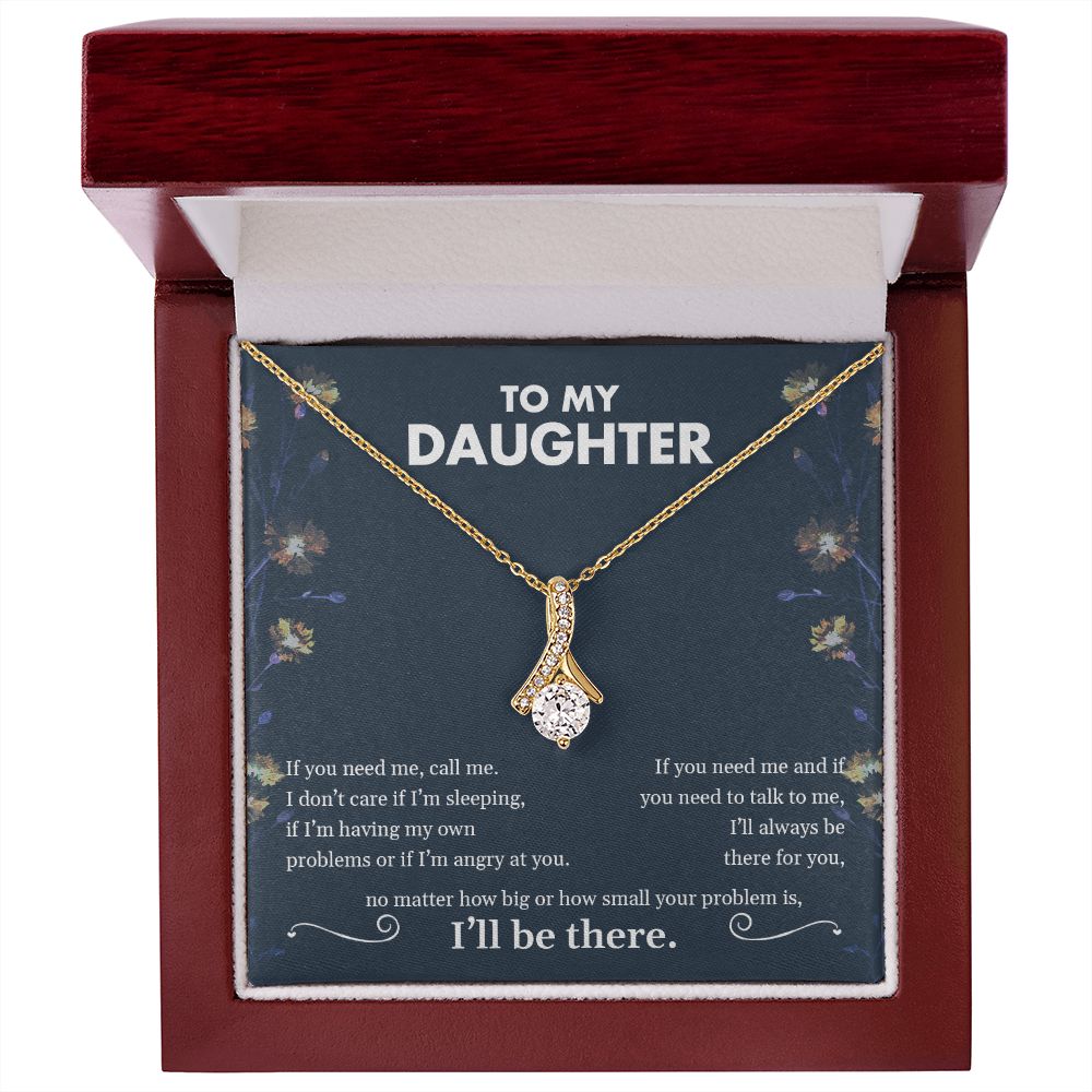 My Daughter | I'll be there - Alluring Beauty necklace