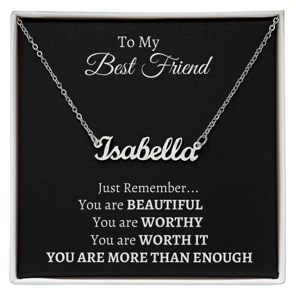 To My Best Friend - Personalized